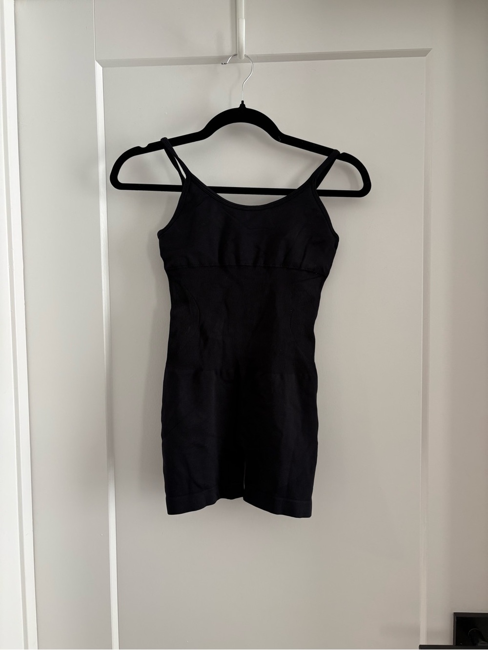 Women’s Black Sleeveless Slim-Fit Romper